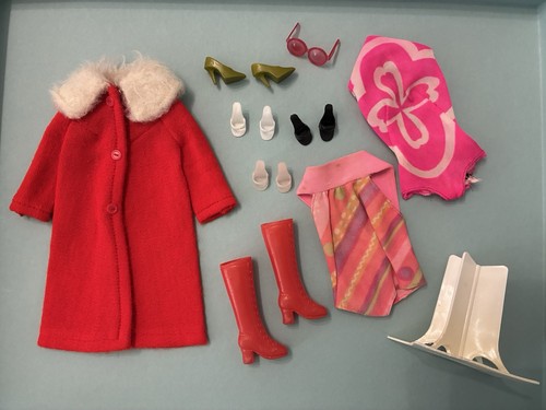 Barbie lotto vintage cappotto - barbie,