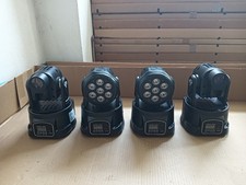 Set Luci Teste Rotanti Con Case