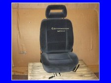 Sedile conducente Originale USATO per AUDI 100 Berlina 94-97 vellutino GRIGIO