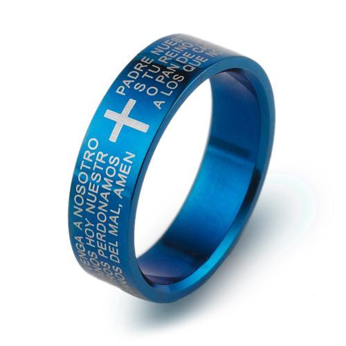 Anello gioiello uomo - gioiello, croce