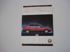 advertising Pubblicità  1989 ALFA ROMEO 33 RED SERIE LIMITATA