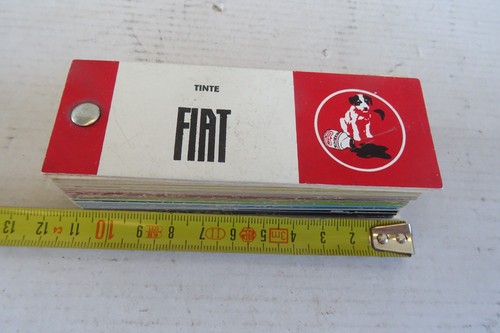 Tabella colori fiat max - fiat,