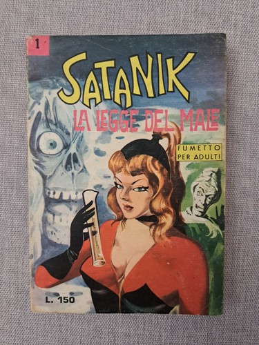 Satanik editoriale corno - satanik,
