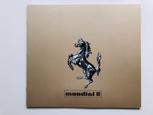 Brochure ferrari mondial - brochure,
