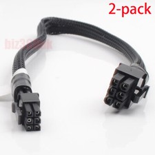 2-pc Mini 6-Pin to PCI-e 6PIN Graphics Video Card Power Cable for Mac G5 Mac Pro
