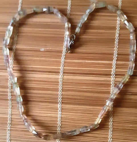 Collana fluorite briolè - collana,