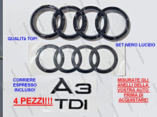 Kit 4 Stemmi A3 8V Logo Anelli