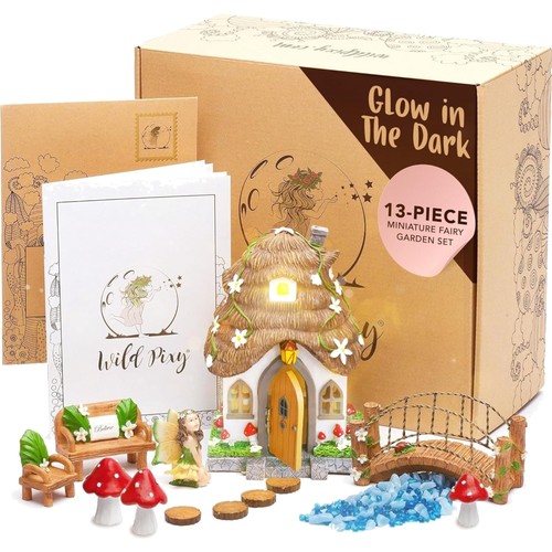 Fairy garden kit 13 pezzi - garden,