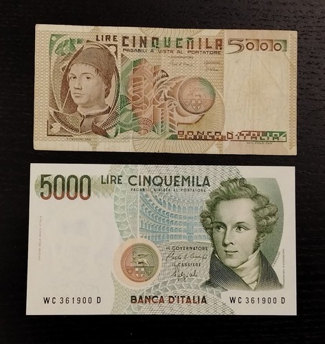 Italia 5000 lire messina - -,
