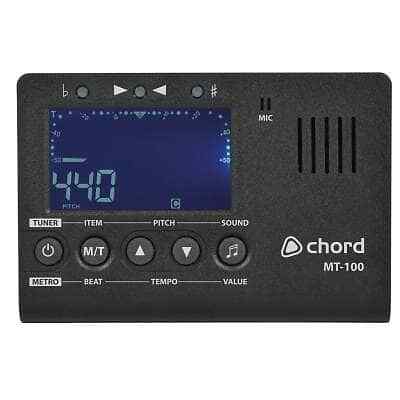 Chord 100 metronome tuner - mt-100,