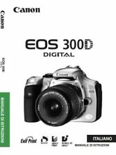 Per Canon Eos 300D Manuale Istruzioni Italiano Stampato 15x20cm