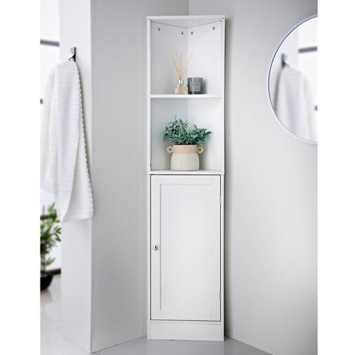 Scaffale angolare mobile bagno