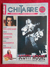 rivista CHITARRE 72/1992 Scotty Moore Mellencamp Pino Daniele David Grissom Nocd