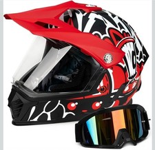 Casco Dirt Bike Bambini Full