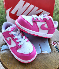 Nike Dunk Low "Laser Fucsia" bambina NUOVISSIME bambino 8C