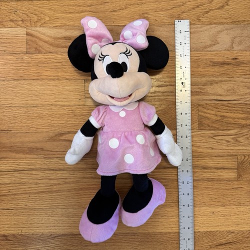 Disney minnie mouse pink plush - mouse,
