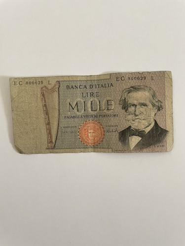 Banconota mille lire 1000 - ,