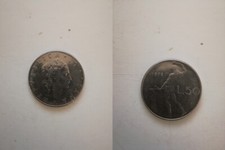 moneta 50L 1978 circolata con