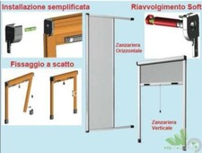 ZANZARIERA MOSCHIERA VERTICALE