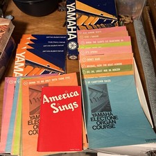 Lotto libri musicali organo