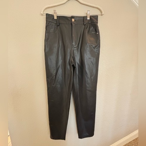 Pantalone ecopelle zara - pantalone,