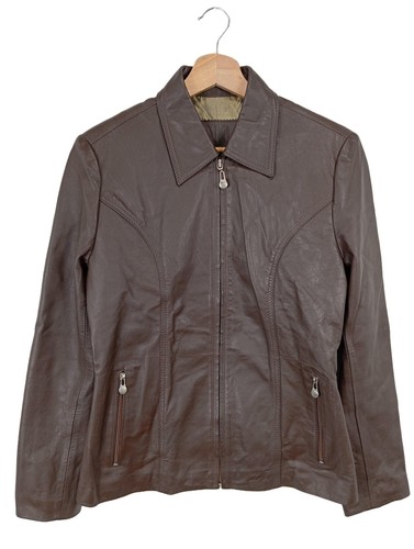 Giacca pelle donna - in,