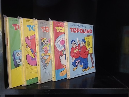 Blocco topolino vari dal - 5,