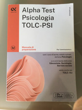 psicologia - TOLC PSI - manuale di preparazione - alpha test - 9788848326971