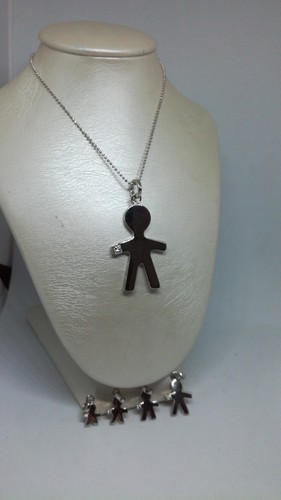 Collana ciondolo bebe bimbo - collana, bebe'