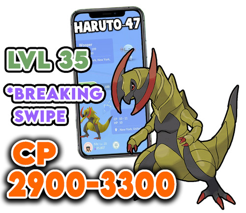 Pokemon haxorus 2900 - haxorus, 35