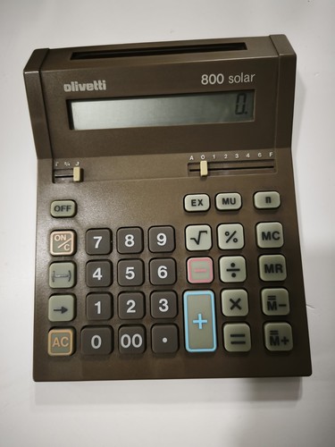 Calcolatrice vintage olivetti - calcolatrice,