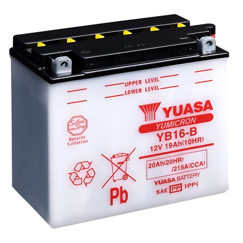 Yb16 batteria yuasa 12v - yb16-b,