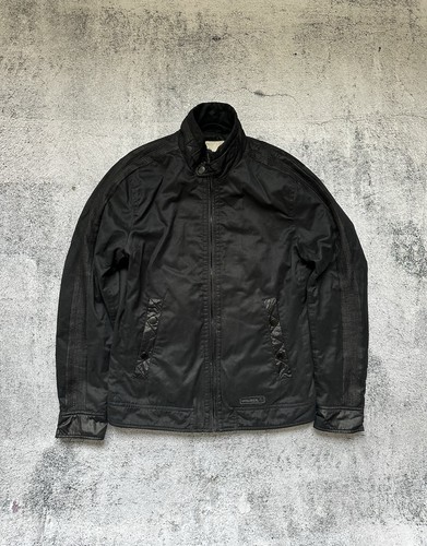 Men diesel biker zip black - men's,