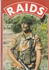 RAIDS N. 1 NOVEMBRE 1986 FORZE D'ELITE - IL CAMOUFLAGE - EDIALB