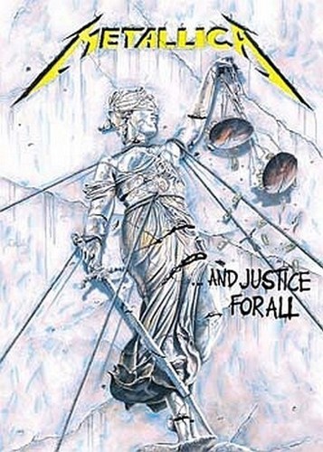 Poster metallica giustizia - poster,