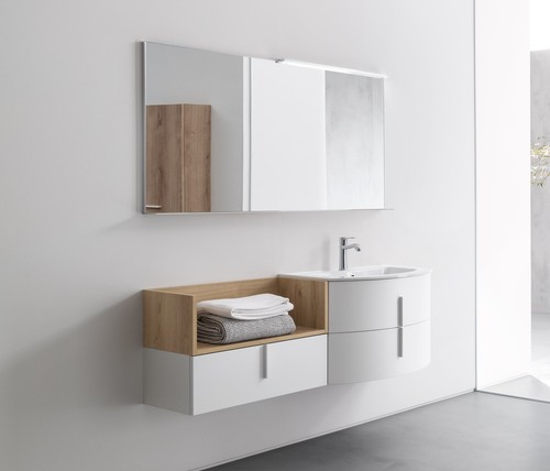 Mobile bagno curvo 141 - mobile,