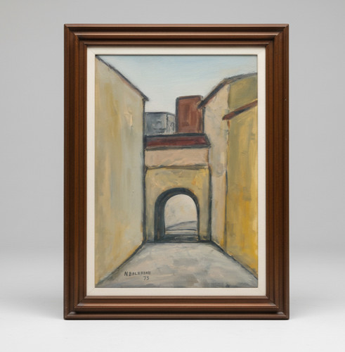 Boldrini opera 1973 olio su - opera,