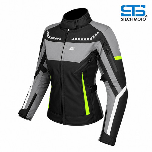 Moto giubbotto tessuto - , donna