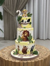 torta scenografica finta