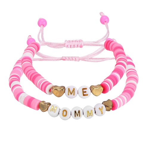 Set braccialetto perline madre - braccialetto,