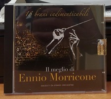 CD IL MEGLIO DI ENNIO MORRICONE 18 BRANI INDIMENTICABILI CONSEGNA 24/48H CON BRT