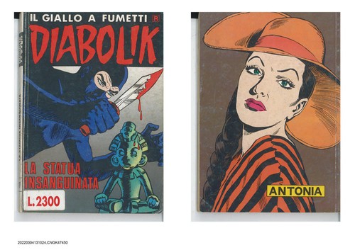 Diabolik 317 la statua - r, n.317