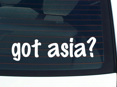 Got asia decalcomania auto - got,