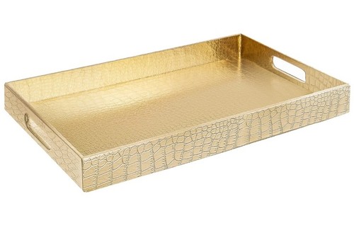 Vassoio decorativo moderno - , oro