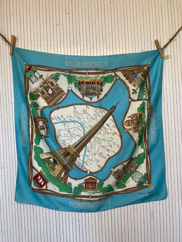 Foulard carré vintage - vintage, le