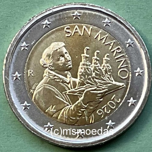 San marino euro moneta corso - san,