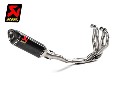 Scarico completo akrapovic - completo,
