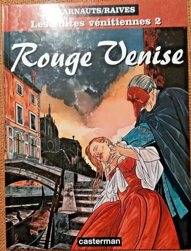 Fumetto venezia rossa - venezia, le