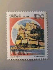 Francobollo 100 Lire Castello
