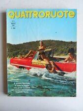 QUATTRORUOTE 116 1965 Fiat 850 Spider Amphicar MG B [Q30]